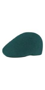 The Kangol Seamless Wool 507 flat ivy cap for men and women.